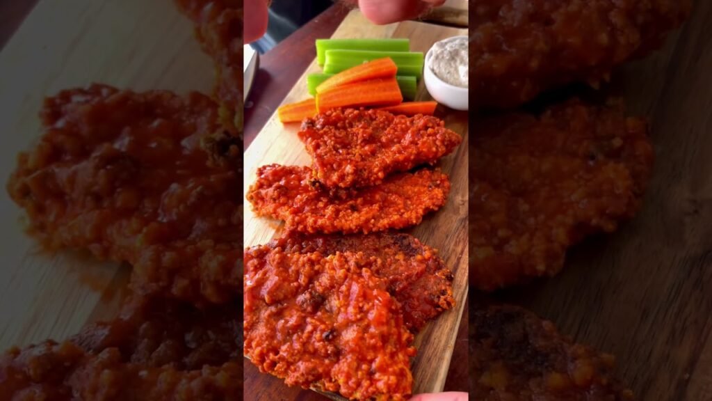 Puffball Mushroom Chickn’ Recipe #shorts