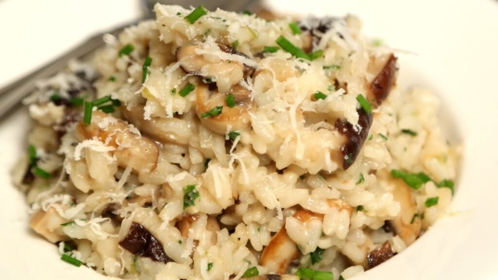 Mushroom Risotto | Rice Recipes – Italian Cuisine | Ruchi’s Kitchen