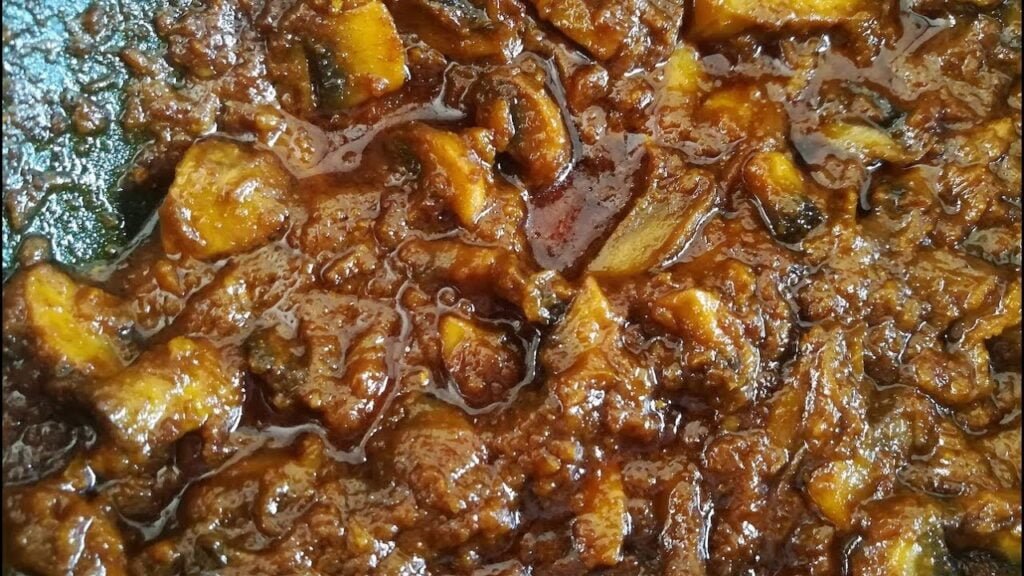 Mushroom Masala | Restaurant style mushroom masala