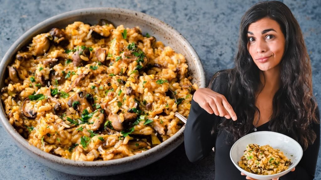 Vegan Mushroom Risotto – The most seductive dish