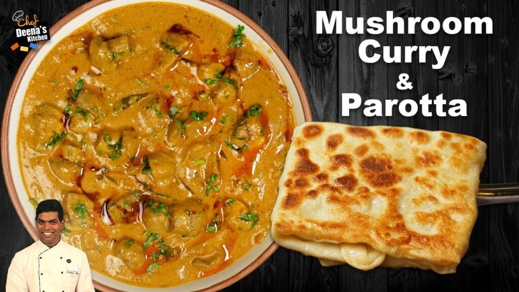 காளான் குழம்பு & பரோட்டா | Mushroom Curry & Parotta | CDK 1045 | Chef Deena’s Kitchen