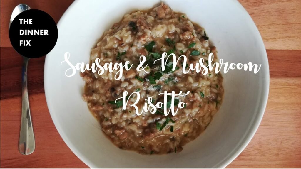 Sausage & Mushroom Risotto recipe