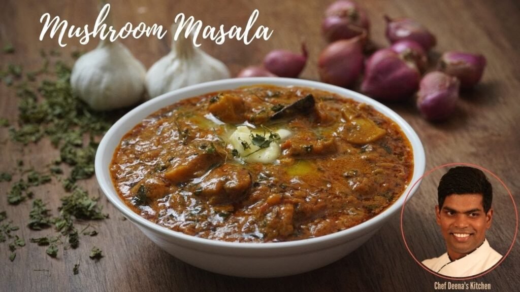 Mushroom Masala Recipe in Tamil | How to Make Mushroom Methi Masala | CDK#309 | Chef Deena’s Kitchen