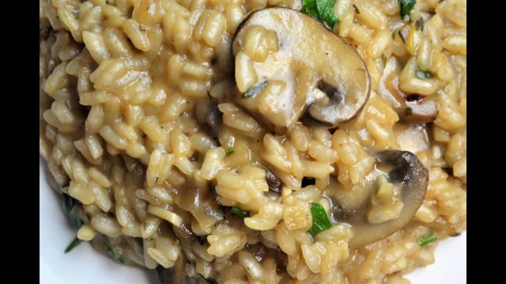 Instant Pot Mushroom Risotto