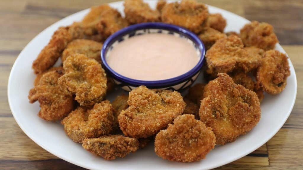 Crunchy Fried Mushrooms Recipe | Breaded Mushrooms