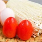 Stir fry Enoki Mushroom | Enoki Mushroom stir fry with Egg and Tomato