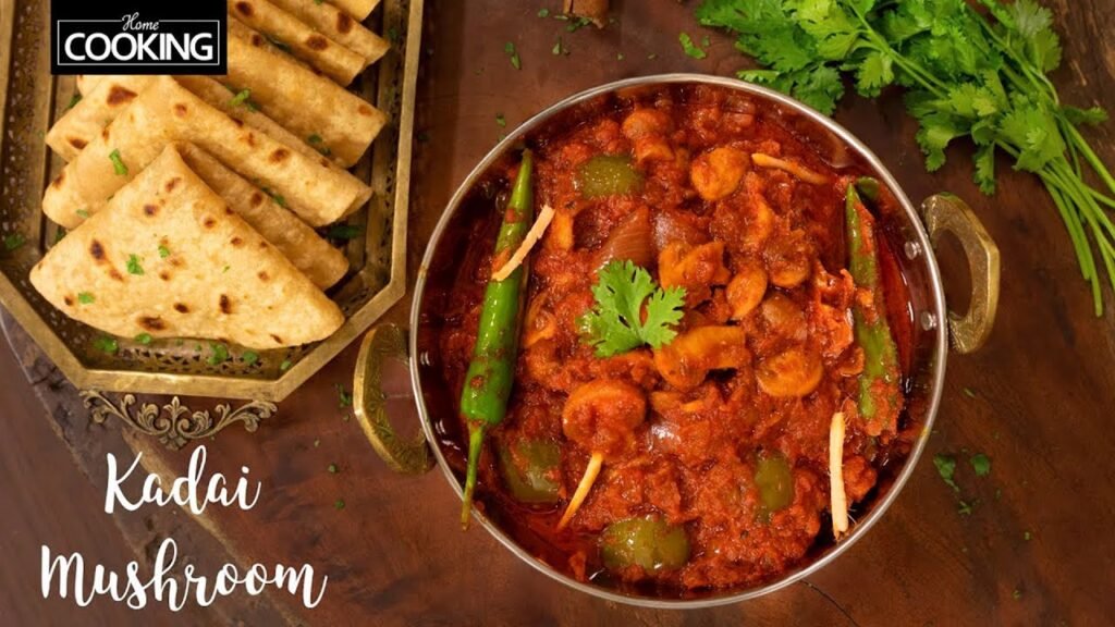 Kadai Mushroom | Mushroom Recipes | Mushroom Gravy | Mushroom Ki Sabji | Side Dish for Chapati