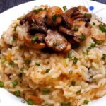 Mushroom Risotto Without Wine
