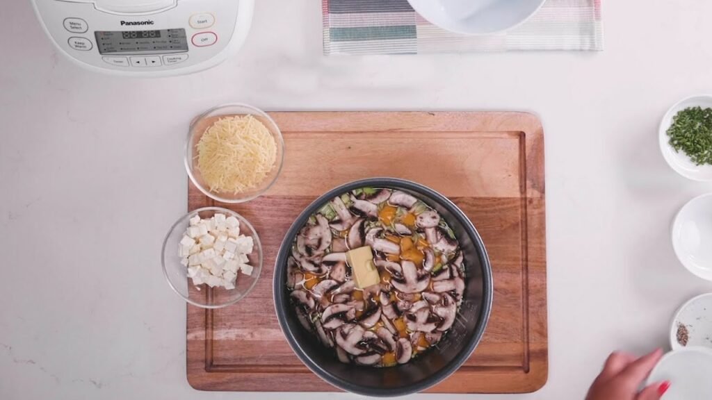 How to Cook Pumpkin and Mushroom Risotto | Panasonic Rice Cooker SR-CN188WST
