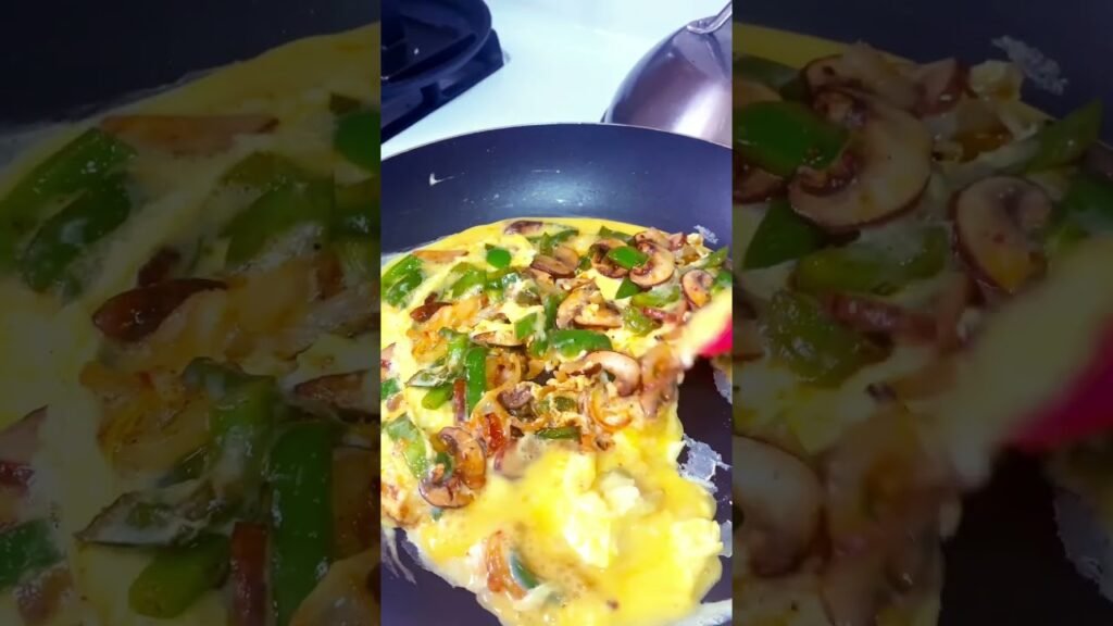 You Will Absolutely Love This 5 Minute Mushroom And Eggs Recipe #Shorts