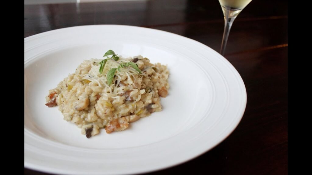 Leek and Wild Mushroom Risotto