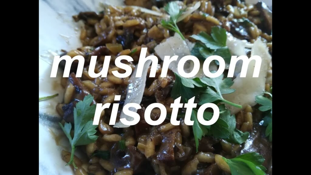 Wild Mushroom Risotto, the best risotto in the world