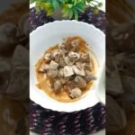 Mushroom tikka recipe#shorts