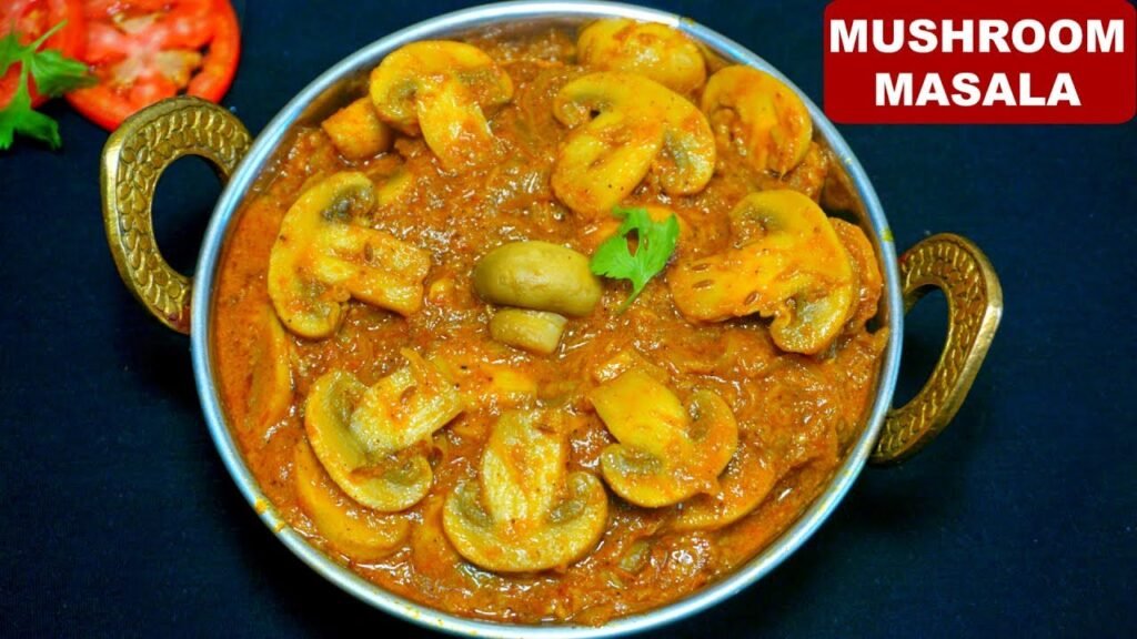 मशरूम की सब्जी बनाने का सही तरीका | Easy Mushroom Curry Masala Recipe | CookWithNisha