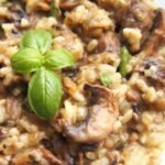 Vegan Lentil and Mushroom Risotto (without Wine!) | ASMR Cooking
