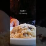 mushroom risotto, the FRENCH-countryside way #recipe