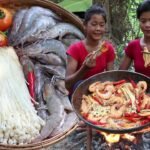 The best food yummy: Mushroom curry spicy with Shrimp Taste delicious – My Natural Food Ep 19