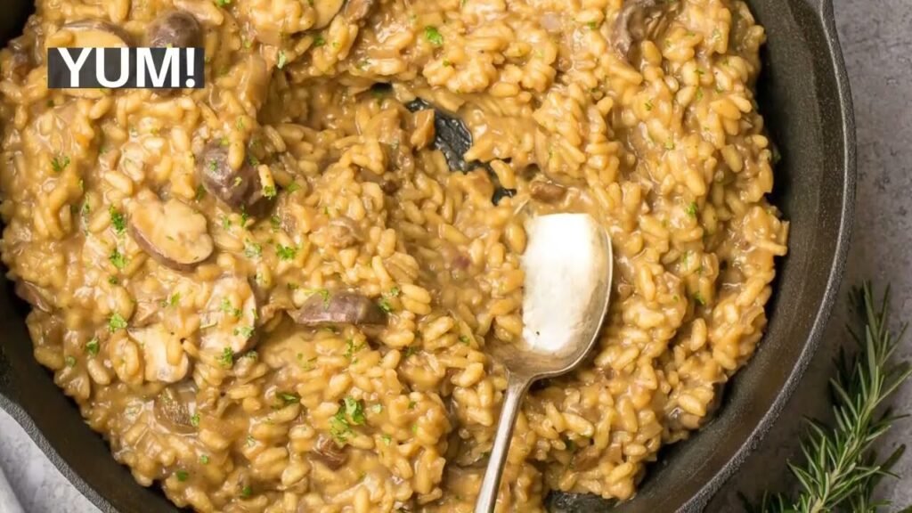 How to make Mushroom Risotto without wine