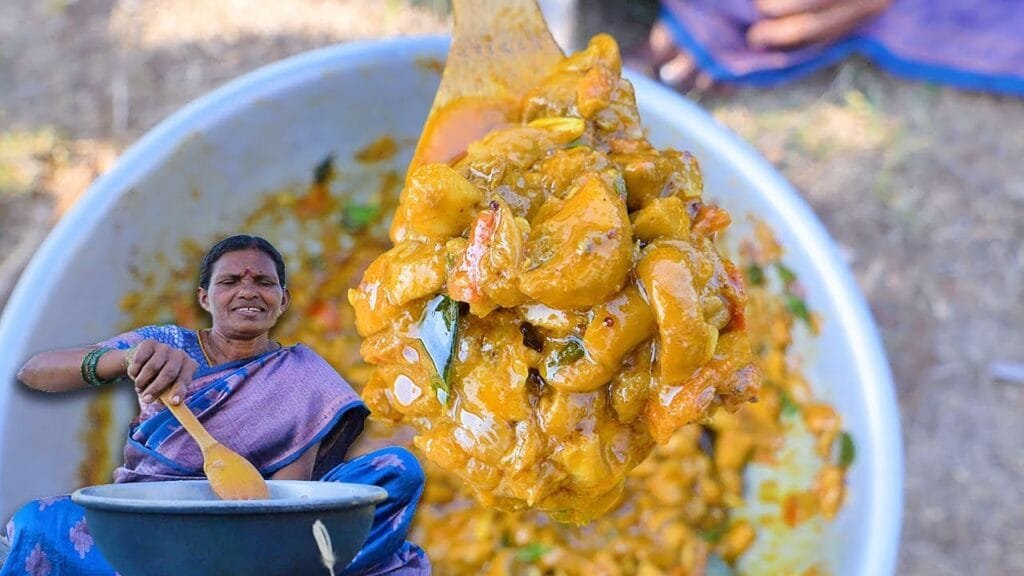 Mushroom Masala Curry Recipe | Village Style Cooking | Side Dish Recipes