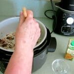 Mushroom Risotto in the Ninja