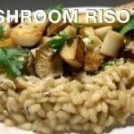 Mushroom Risotto with Homemade Mushroom Stock