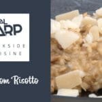 Cook a perfect mushroom risotto on-the-bank