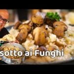 RISOTTO AI FUNGHI  ricetta risotto ai funghi e funghi trifolati