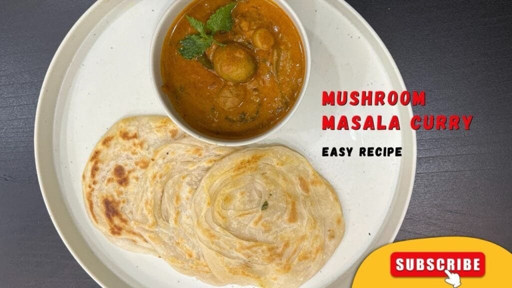 Mushroom Masala Curry Recipe!