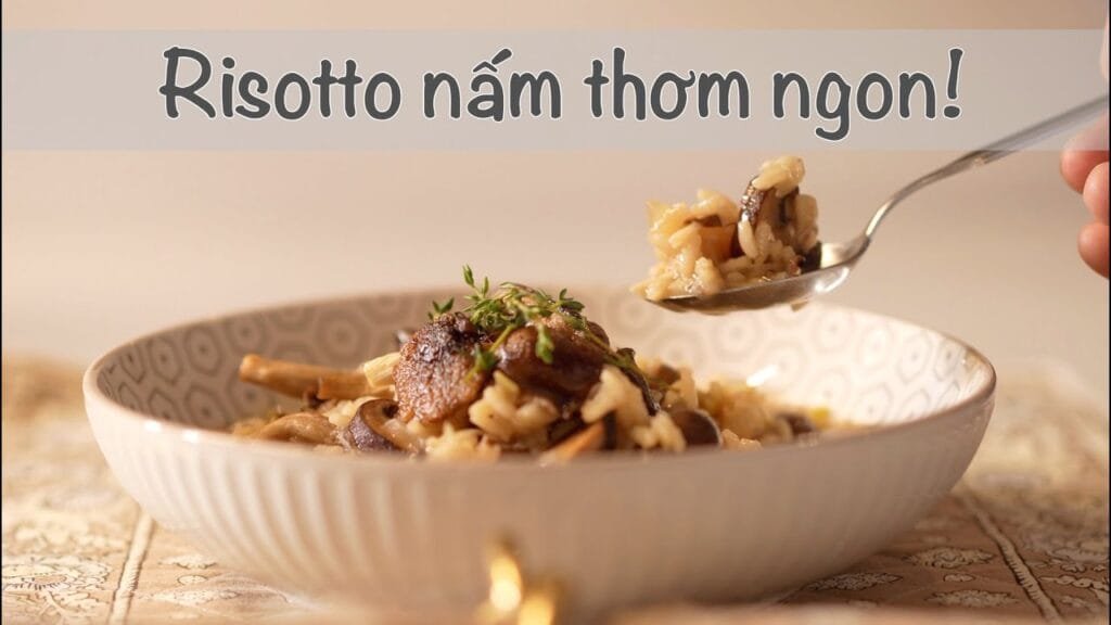 Risotto nấm thơm ngon! | Creamy Delicious Mushroom Risotto!