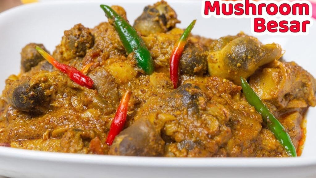 Mushroom Mustard Masala | Mushroom Besara (In Mustard Gravy) | Su’s Food Corner English 4K