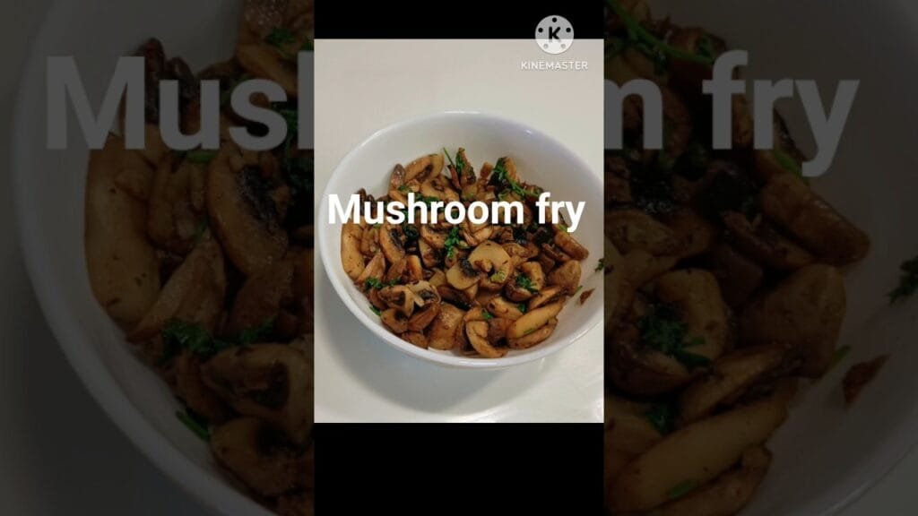 Mushroom fry | Simple mushroom recipe with less ingredients #mushroomfry #healthyskin #mushroom