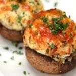 Garlic Parmesan-Stuffed Mushrooms