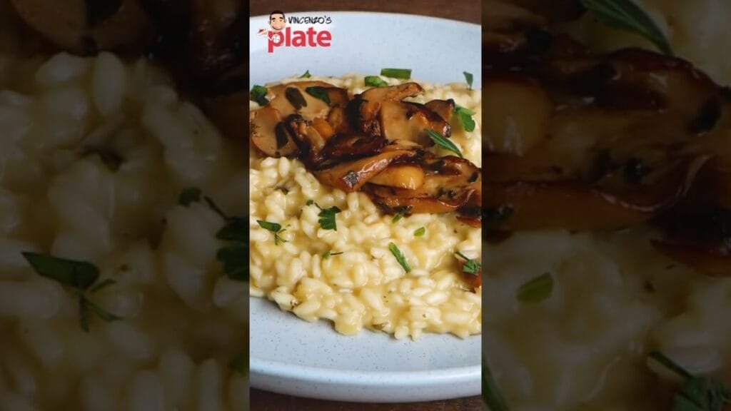 Mushroom Risotto in 60 seconds #shorts