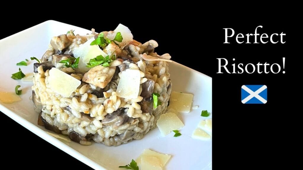How To Make Chicken & Mushroom Risotto the right way | Easy recipe :)