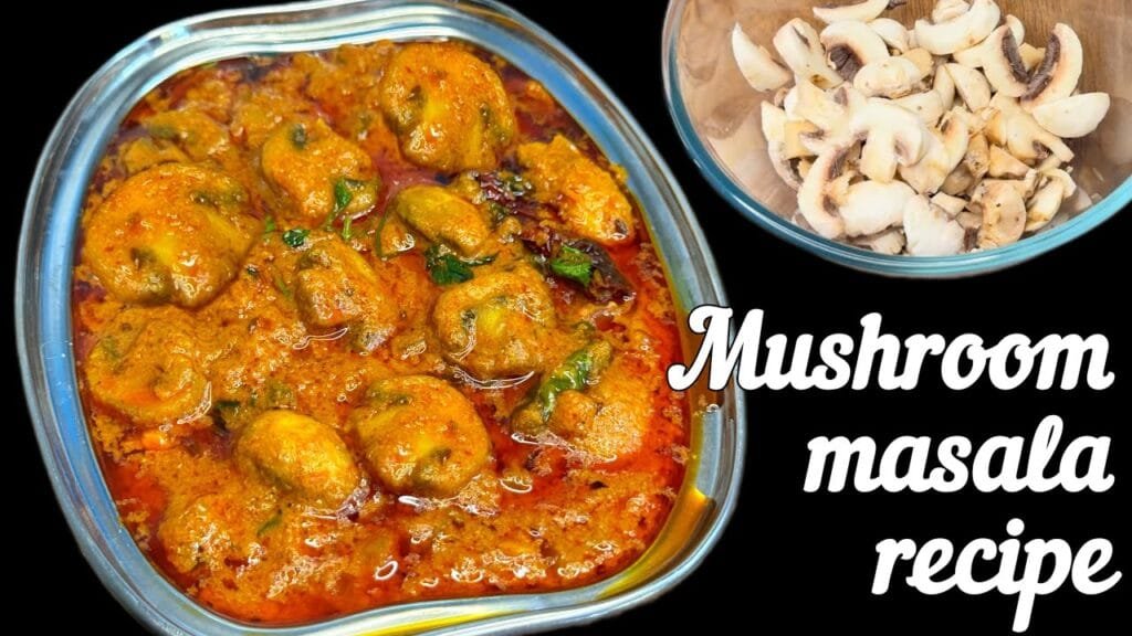 मशरूम मसाला रेसिपी | How to make restaurant style Mushroom Masala recipe | Mushroom gravy recipe