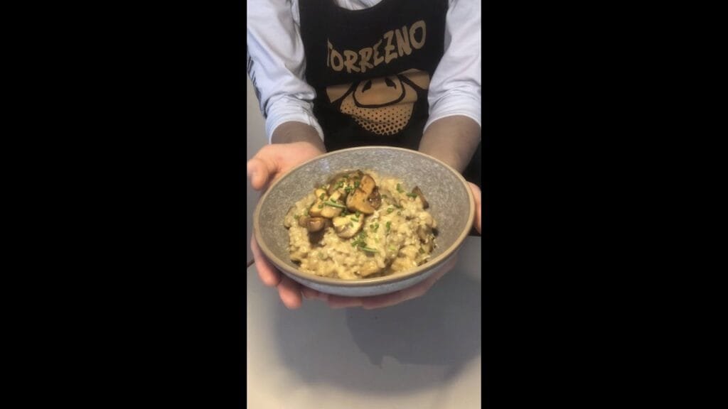 The Creamiest Mushroom Risotto
