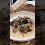 Easy and Delicious Truffle Mushroom Risotto recipe #shorts #cooking