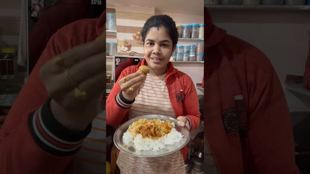 Na chitti favourite mushroom curry… #youtubeshorts #shorts ￼￼