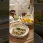 mushroom risotto 🍄‍🟫 #dinner #cookingathome #foodblogger #easyrecipe #risottorecipe #toddlersmom