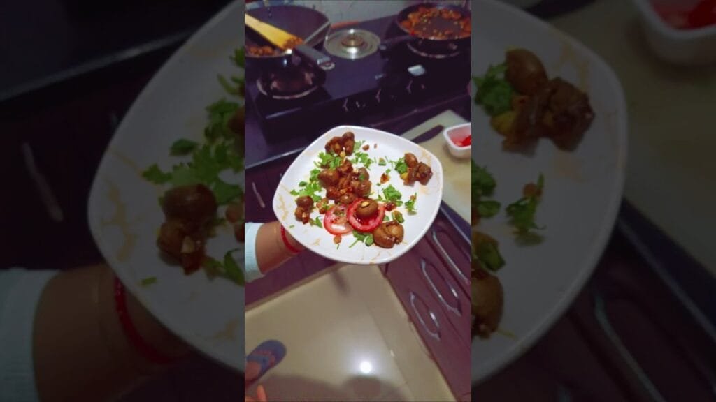 Easy Mushroom Fry at home | Learn cooking | Mushroom recipes #mushroomfry #cooking #food #recipe