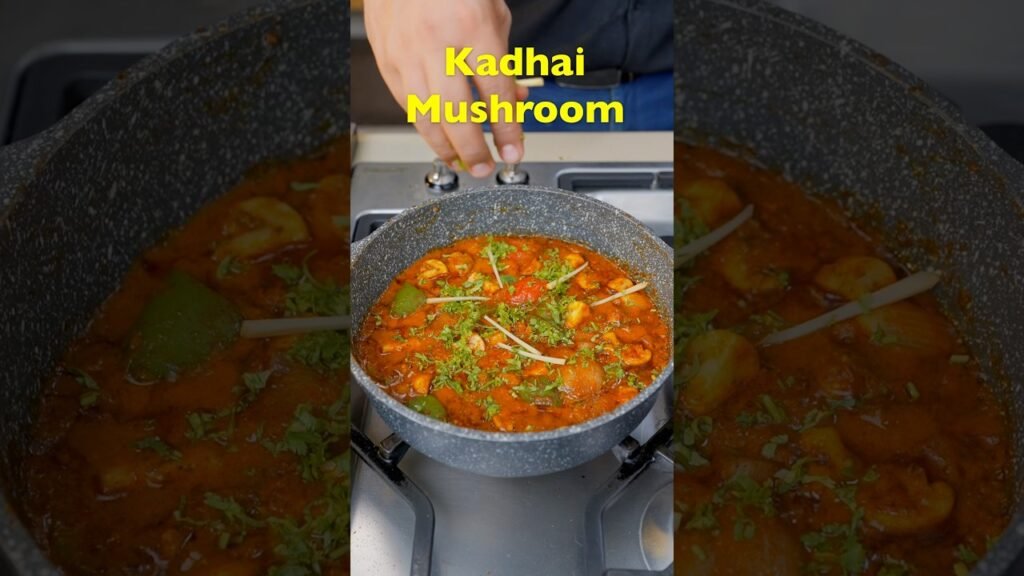 Khufiya MUSHROOM MASALA #food #bharatzkitchen #recipe