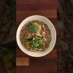 Farro & Wild Mushroom Risotto Recipe | Food Process Video #shorts