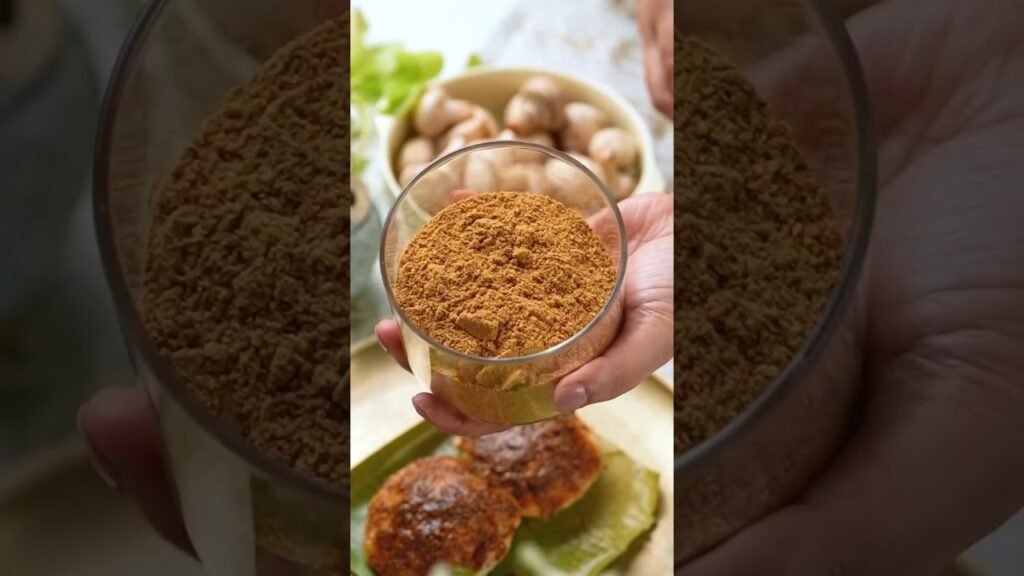 MUSHROOM PODI #recipe #arunavijay #food #mushroom #healthyfood