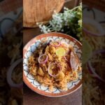 Mushroom Biryani 👌🏻🤤 Recipe in comment section 📍 #recipe #mushroom