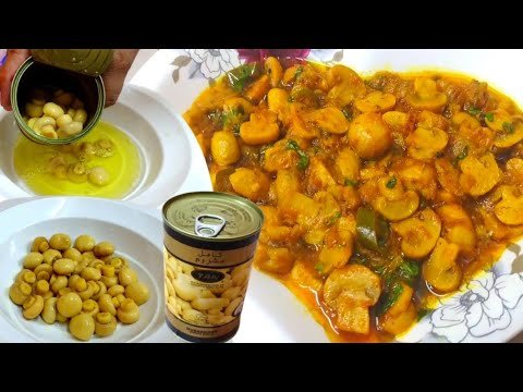 Canned mushroom recipe|How To Cook Canned mushrooms |Button mushroom Recipe | Mushroom masala Recipe