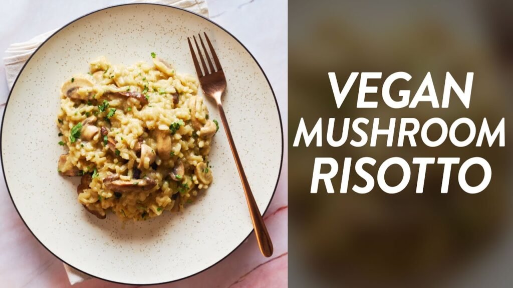 Vegan Mushroom Risotto