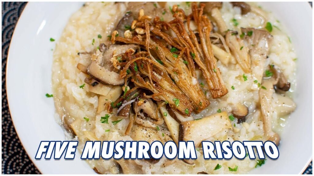 How to Make Mushroom Risotto with Japanese Mushrooms! Easy Recipe