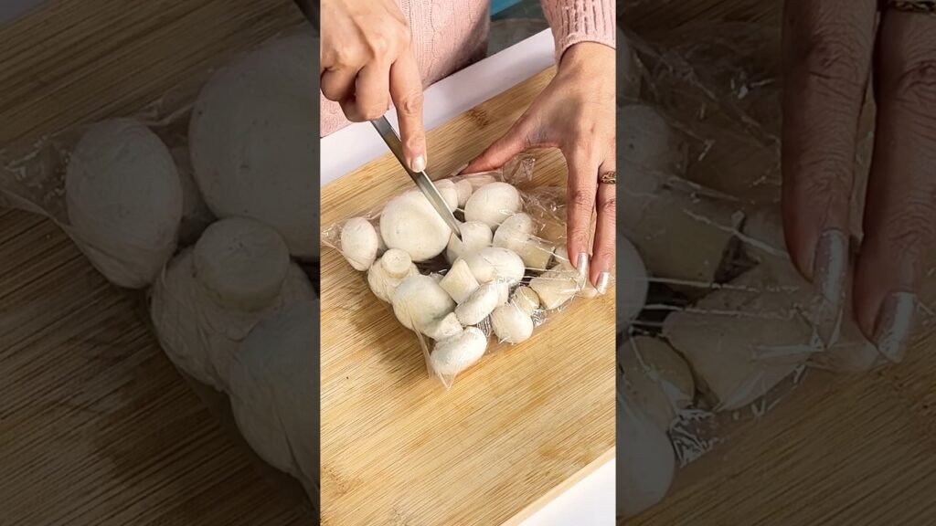 Matar Malai Mushroom Recipe #shorts #shortvideo