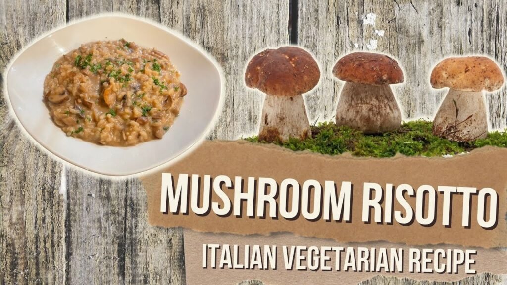 How to make the creamiest Italian Mushroom Risotto | Traditional Vegetarian Risotto ai Funghi Recipe