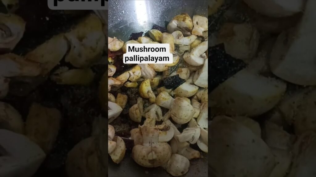 Instant mushroom recipe | Mushroom pallipalayam recipe #sidedish #trending #views #yt #shorts